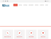 Tablet Screenshot of bilgehastanesi.com